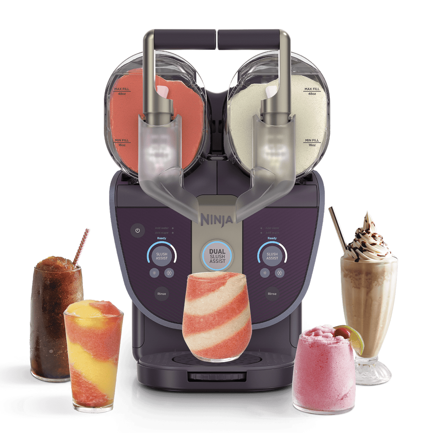 Ninja SLUSHi Twist Slush-Eismaschine für gefrorene Getränke – Grün