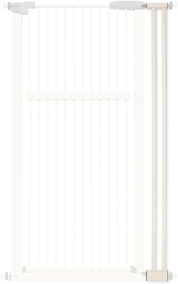 61.02" Extra Tall Pet Gate for Cat Dog 30.12"-59.24" Wide Black | Extra Tall Cat Gate for Doorway Hallway Stairs Pressure Mounted 1.37" Gap No Drilling Auto-Close Dual-Lock