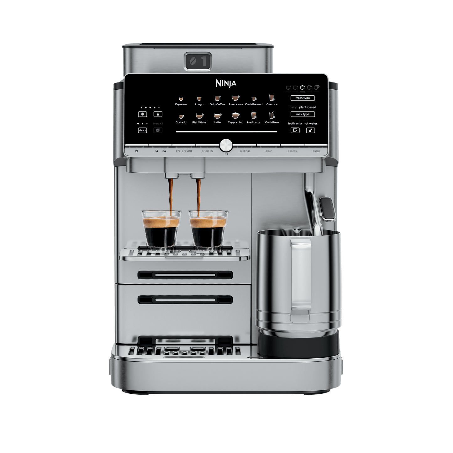 Ninja AutoBarista Pro Kaffeevollautomat | Silber | Main product image