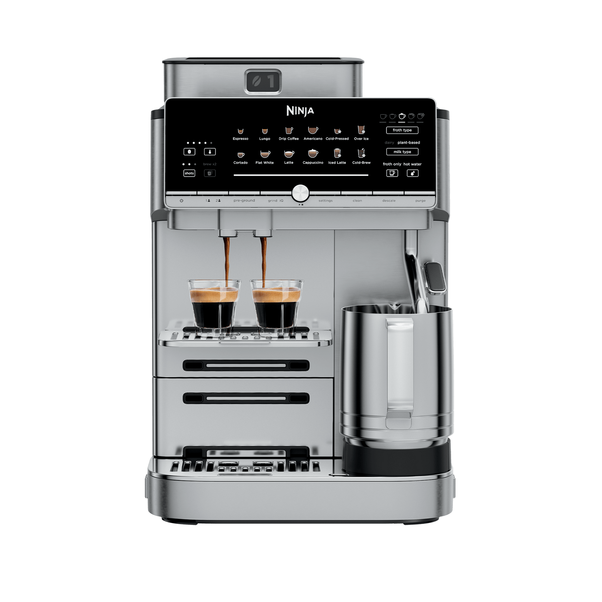 Ninja AutoBarista Pro Kaffeevollautomat | Silber | Main product image