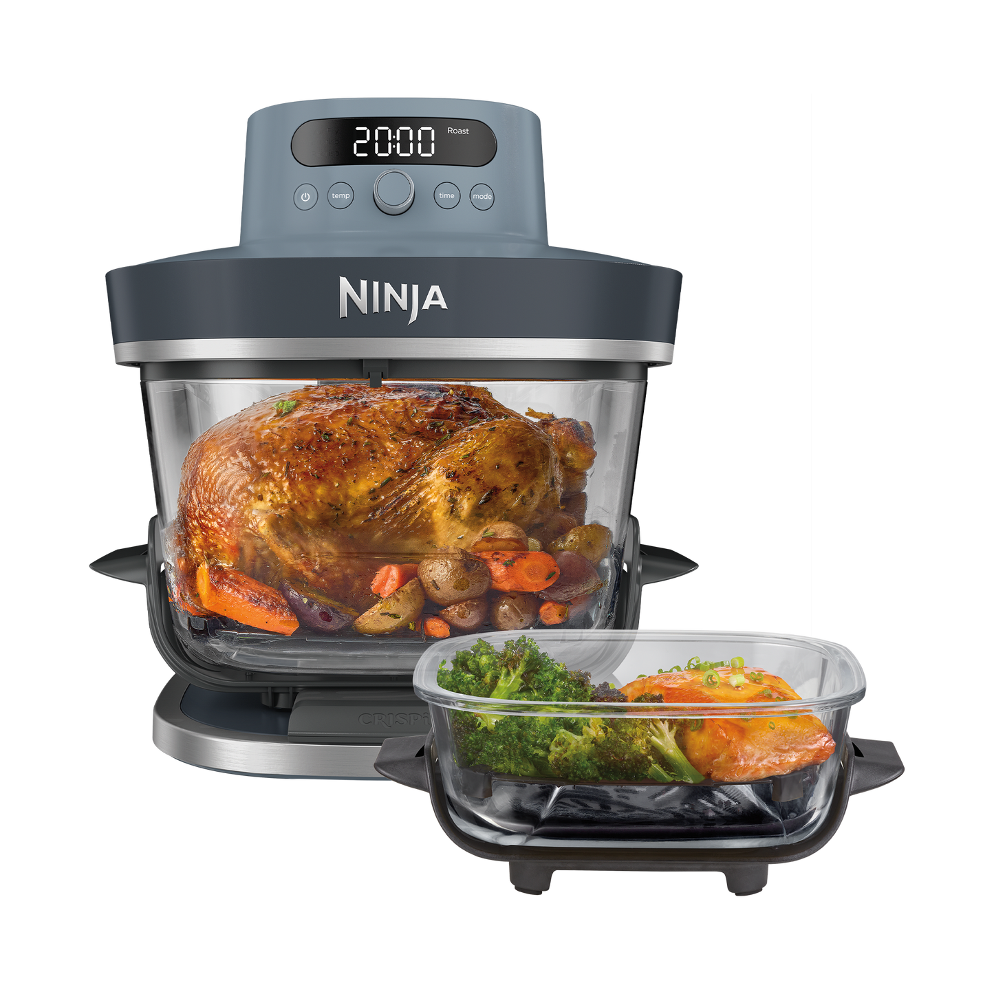 Ninja CRISPi PRO 7-in-1 Glas-Air-Fryer | Dunkelblau | Main product image
