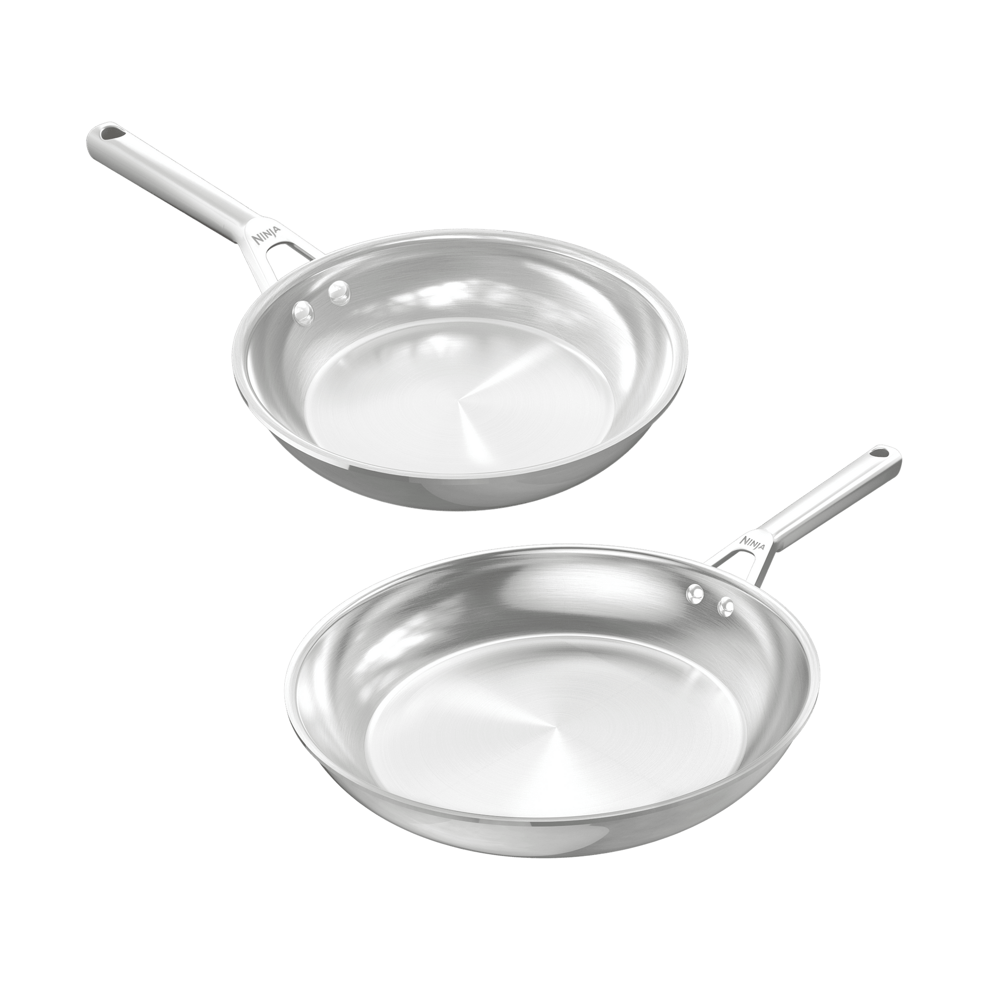 Ninja EverClad 2-teiliges Pfannen-Set aus Edelstahl | Default Title | Main product image
