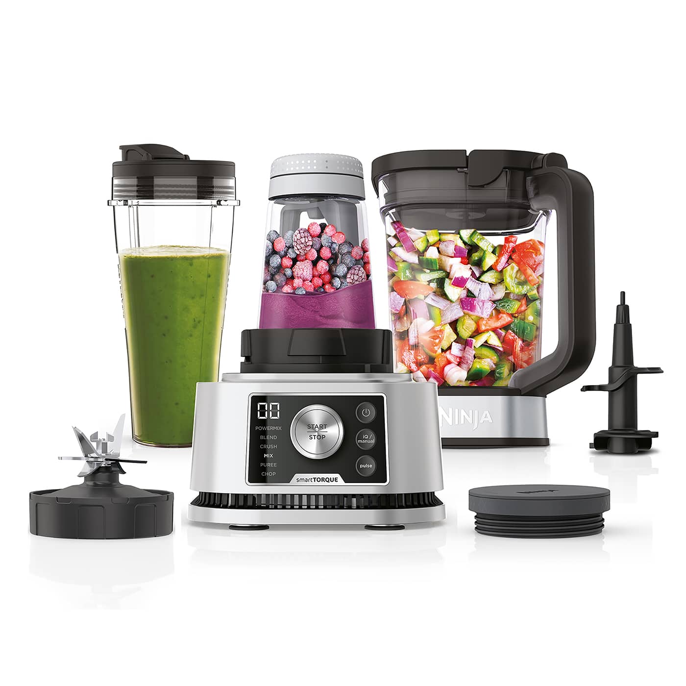 Ninja Foodi 3-in-1 Power Nutri Mixer mit Smart Torque & Auto-iQ 1200 W | Default Title | Main product image
