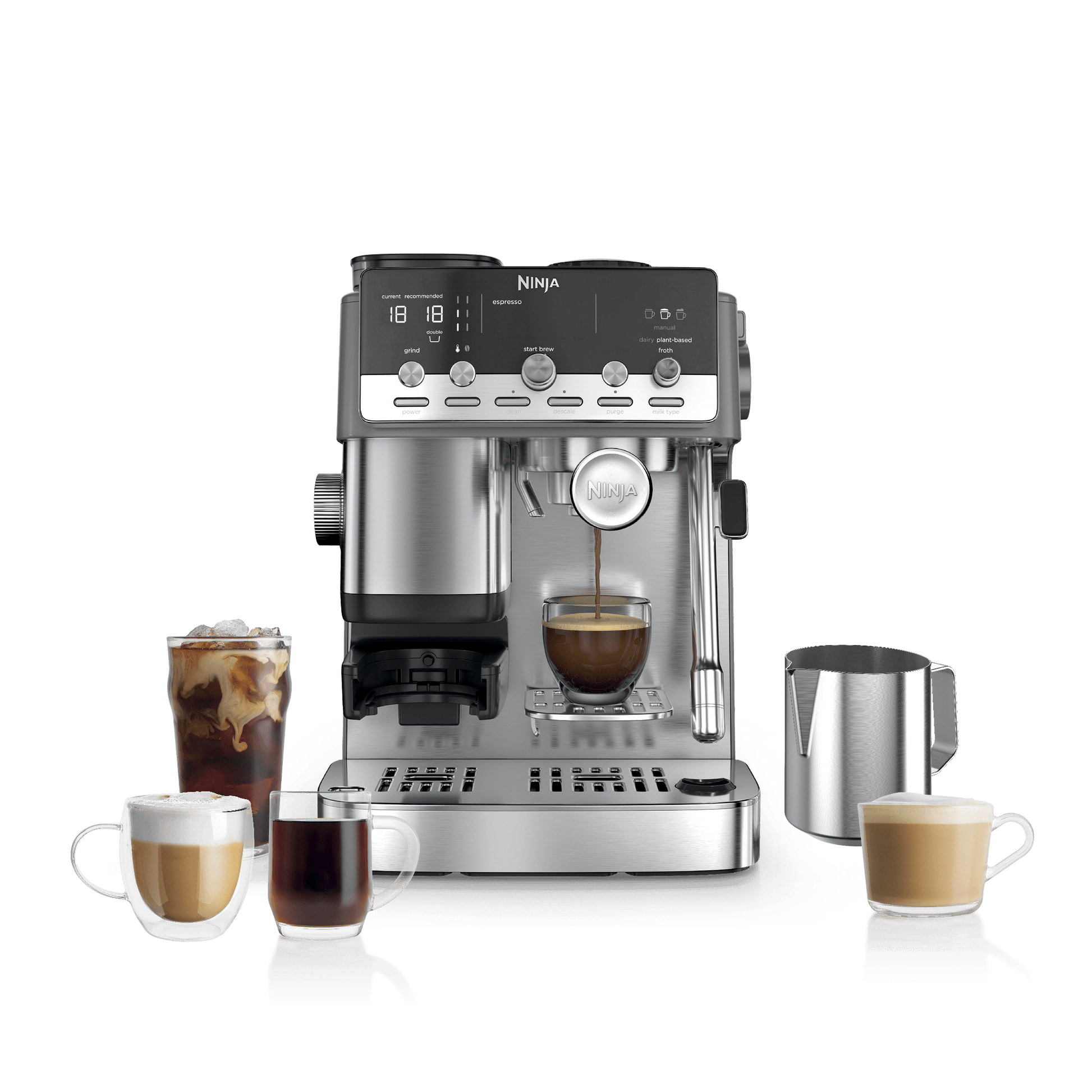 Ninja Luxe Café MINI Plus Kaffeemaschine | Silber | Main product image