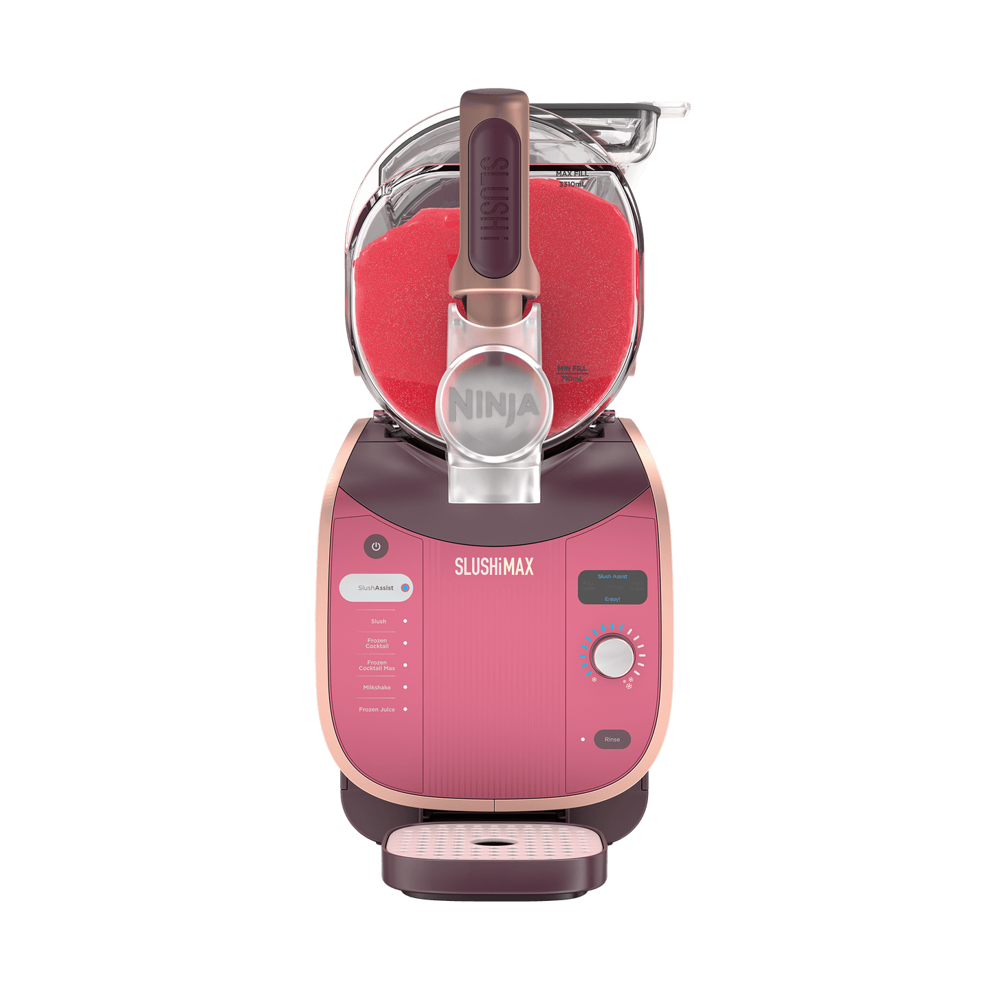 Ninja SLUSHi MAX Slush-Eismaschine für gefrorene Getränke – Pink | Mokka | Main product image