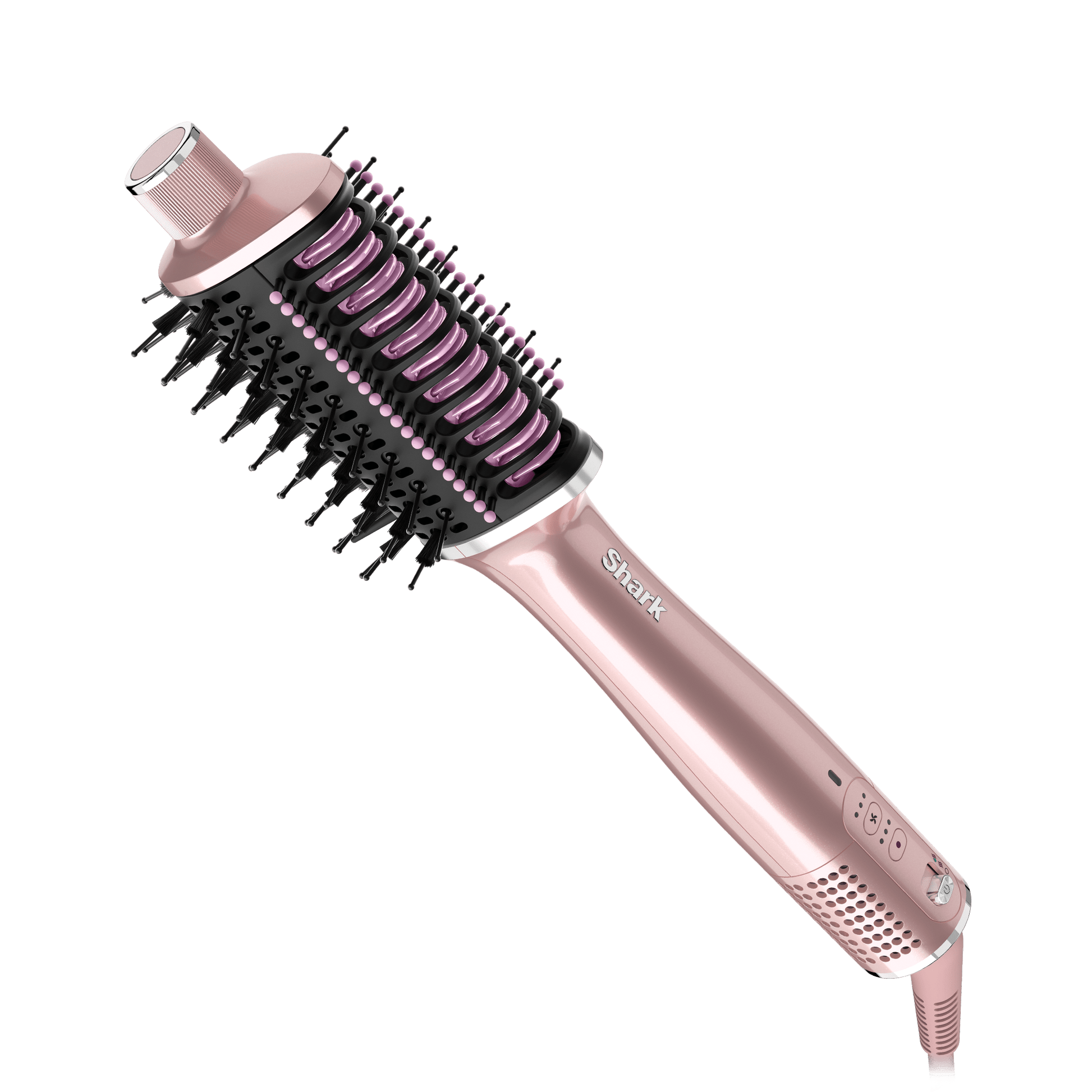 Shark Glossi 2-in-1 Warmluftbürste mit beheiztem Keramikkamm | Rosa | Main product image