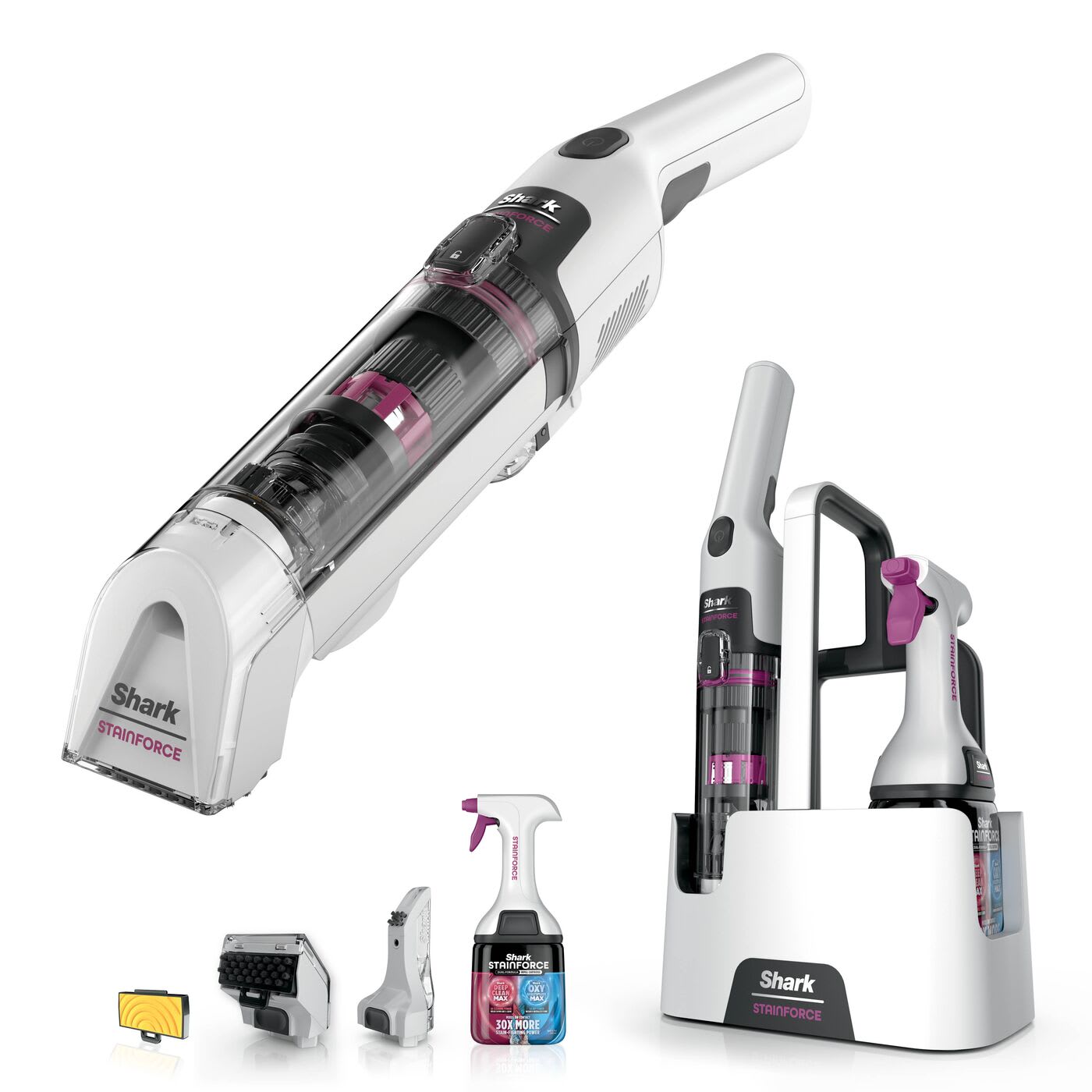 Shark StainForce kabelloser Flecken- und Polsterreiniger - Weiß | Product image 2