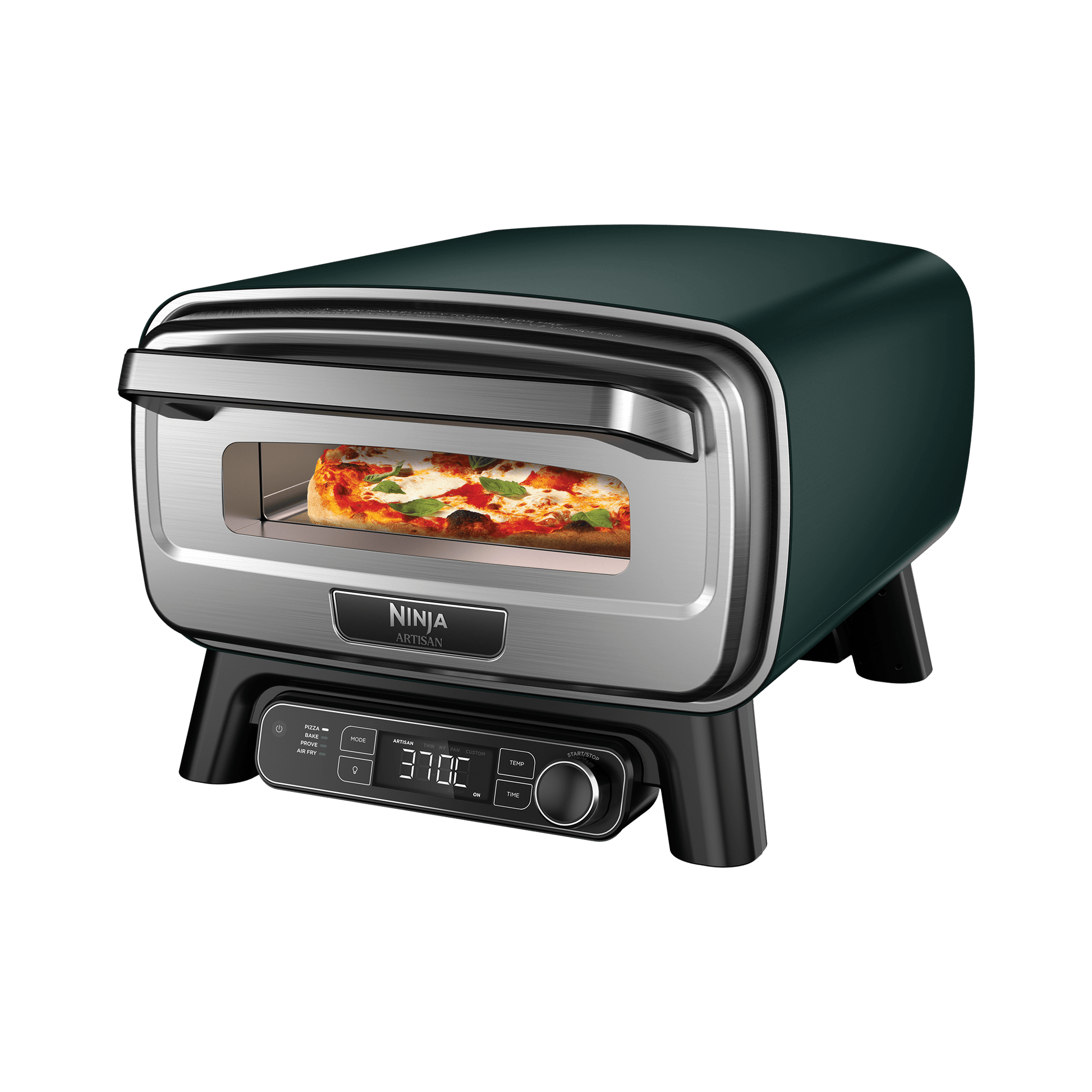 Ninja Artisan Outdoor-Elektro-Pizzaofen und Heißluftfritteuse | Grün | Main product image