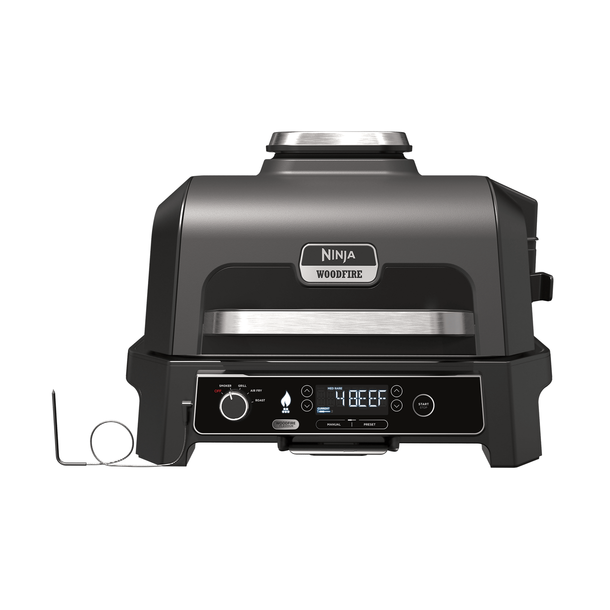 Ninja Woodfire Pro XL Elektrischer Outdoor Grill & Smoker mit Smart Cook System | Default Title | Main product image