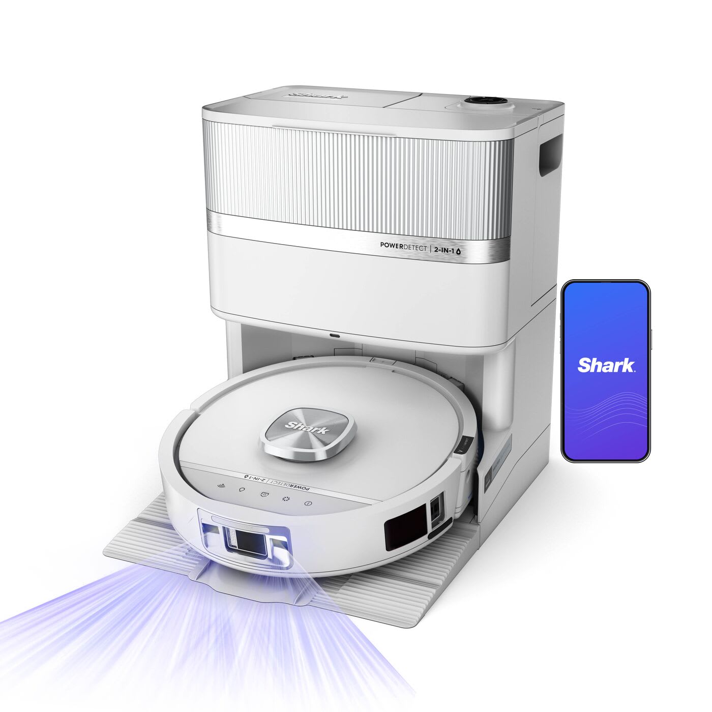 Shark PowerDetect UV Reveal 2-in-1 Saug- und Wischroboter – Schwarz