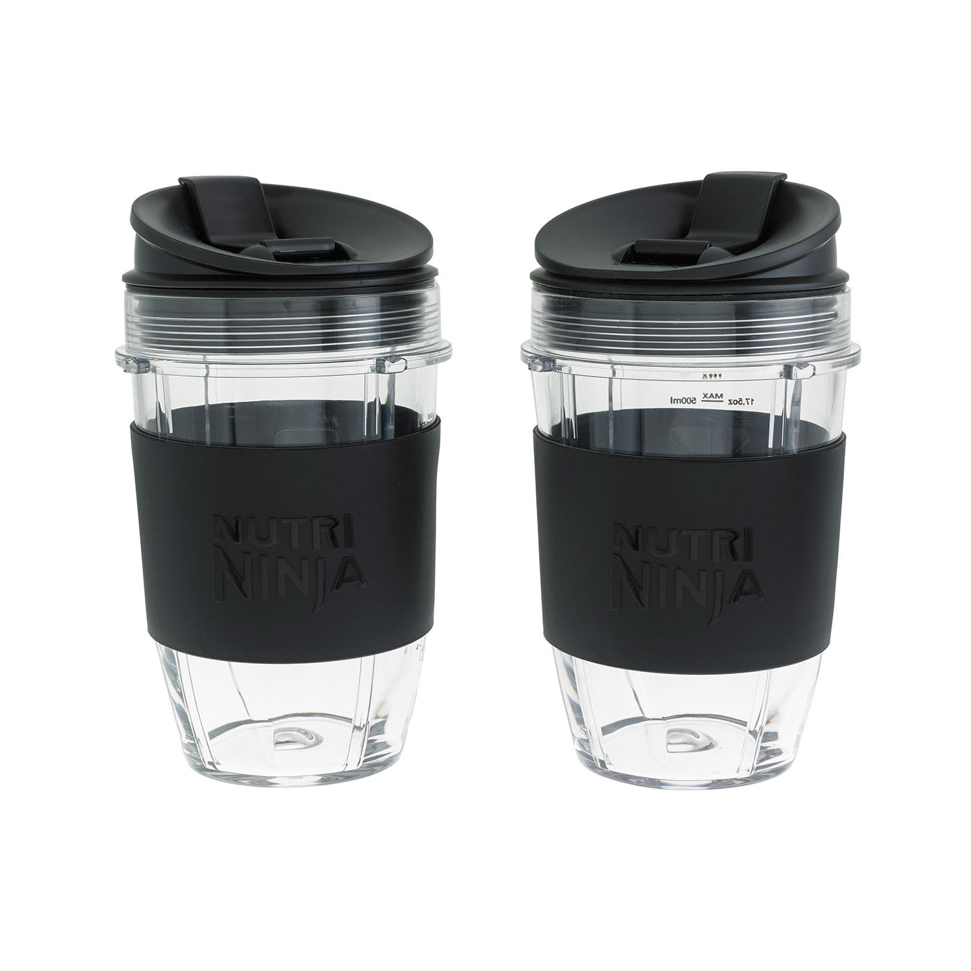 500ml Becher mit Deckel & Silikonsleeve (Doppelpack) | Default Title | Main product image