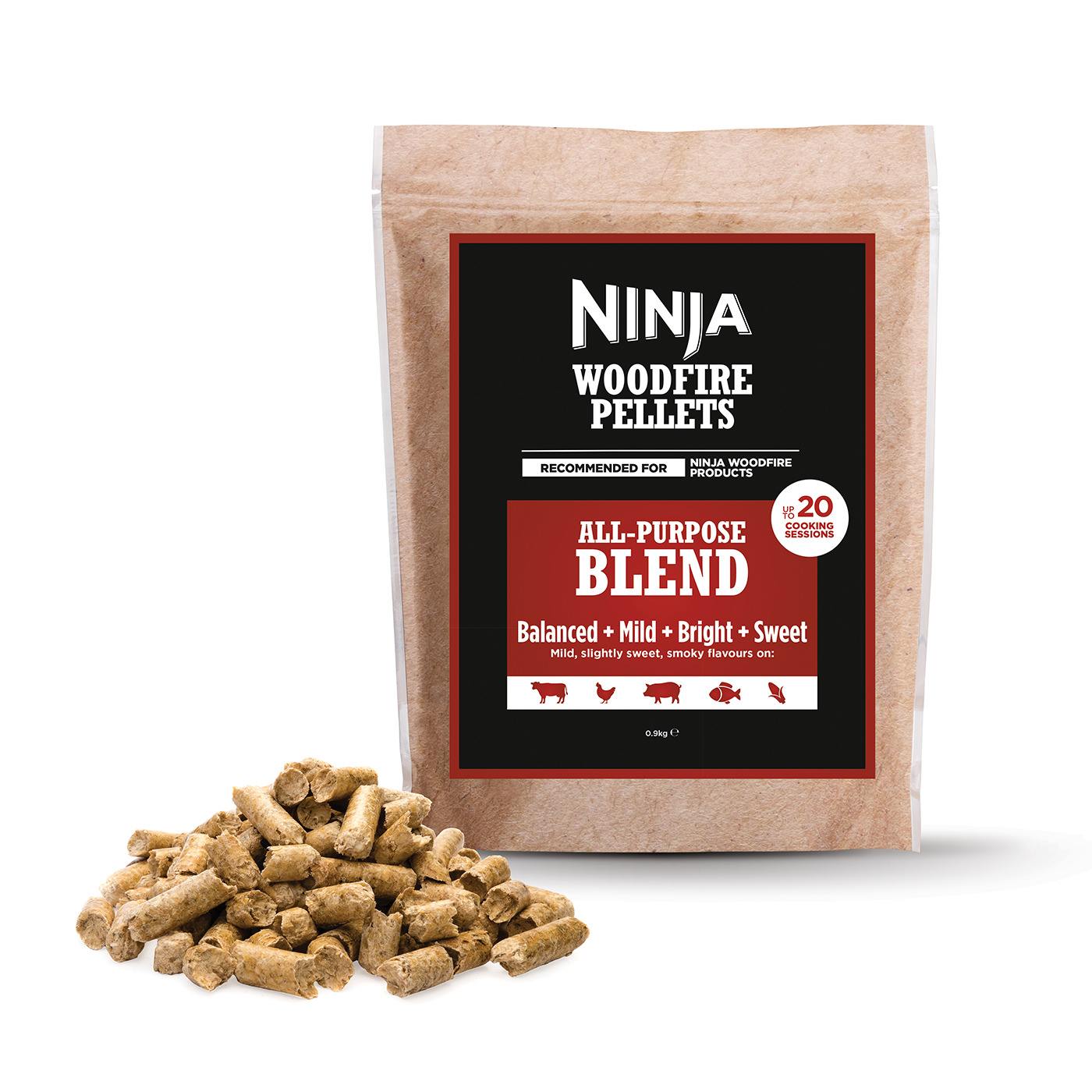 Ninja Woodfire Pellets – Allzweckmischung [900g] | Default Title | Main product image