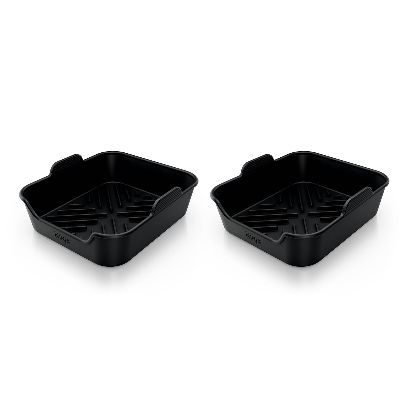 Ninja Set aus 2 faltbaren rechteckigen Silikonschalen für die Heißluftfritteuse XSKRGDTRYEUUK | Default Title | Main product image